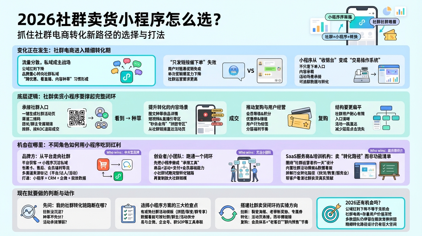 2026年的社群电商环境有什么变化？