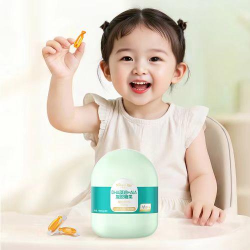 天然博士-DHA藻油+ALA凝胶糖果 580mgx60 商品图1