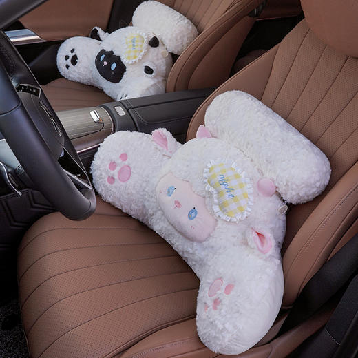 自然醒绵绵羊床头拥抱式腰靠QYL 商品图8