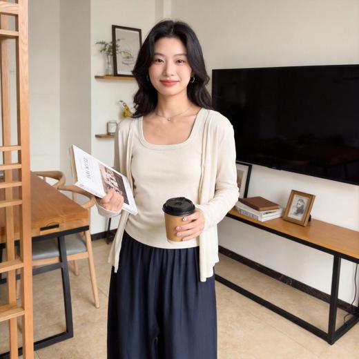 【万能不跑杯背心】春夏固定杯无痕工字背心 H261270958 商品图0