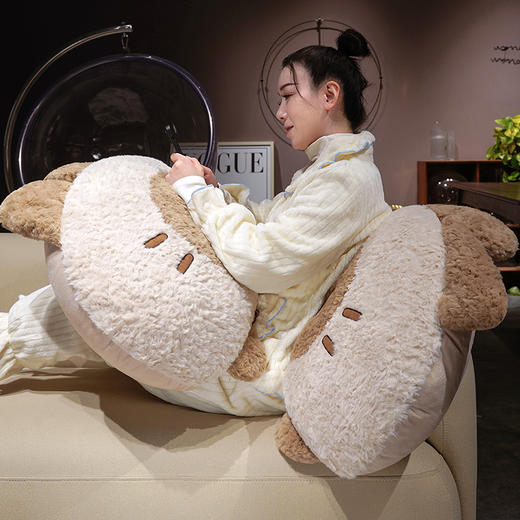 自然醒歪耳暹罗猫月牙床头靠枕QYL 商品图14