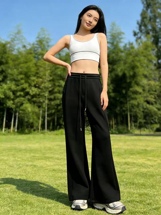 云感奶芙裤【自营】 超显身材3325松紧腰女神裤微喇裤休闲裤 -喜出 商品图2