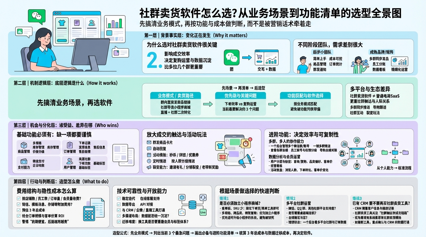一、先搞清业务场景，再谈软件选型