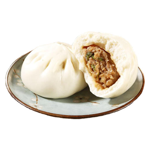 富硒土黑猪肉包子6个/份 商品图0