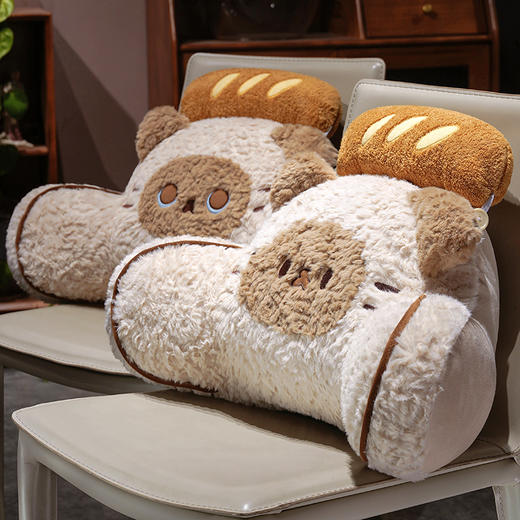 自然醒面包歪耳暹罗猫拥抱式腰靠QYL 商品图8