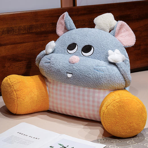 自然醒大厨芝士鼠大脚拥抱式腰靠QYL 商品图7