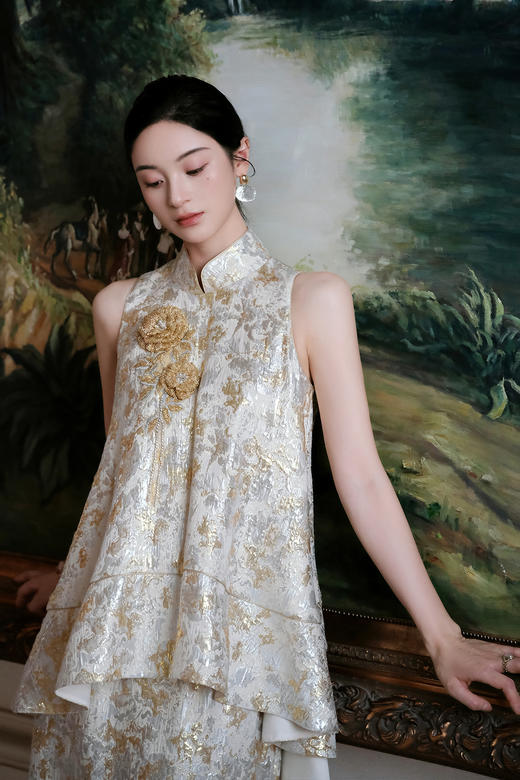 廷前观棠 | 金阙谣上衣 商品图1