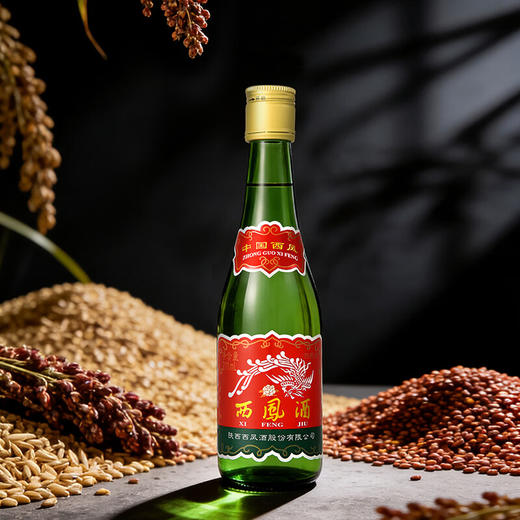 西凤酒 绿瓶45度凤香型白酒618ml/1瓶/6瓶整箱 商品图3