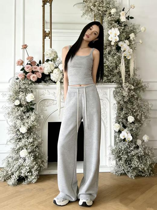 云朵贝尔棉【自营】“云朵奶芙”露露裤  M13堪称面料界的“软黄金”直筒裤松紧腰休闲裤 -喜出 商品图1