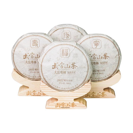 大岳骞林·福寿康宁白茶 茶饼 100g 商品图2