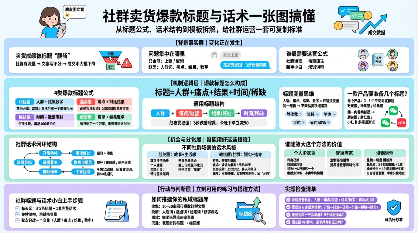爆款标题怎么写？先记住这4类公式