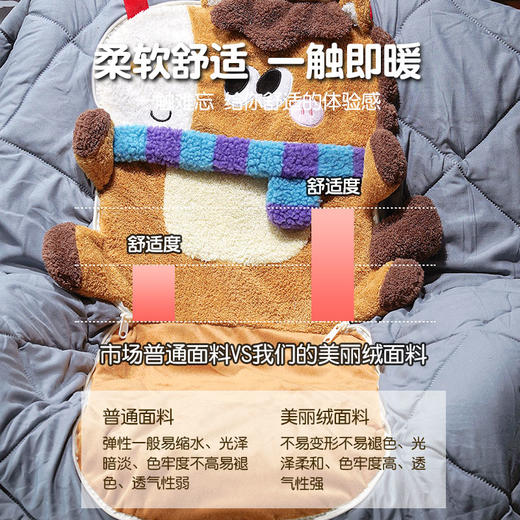 自然醒马小厨手提抱枕被QYL 商品图3