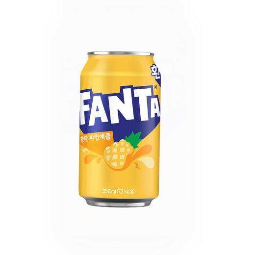 【新品限时购】芬达菠萝味/葡萄味碳酸饮料350ml/022561/022563 商品图2