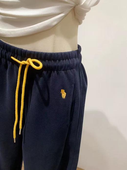 418良粉节|2026 活动爆款 【自营】6117爆款两穿休闲裤小码刺绣撞色腰绳休闲直筒裤-喜出 商品图7