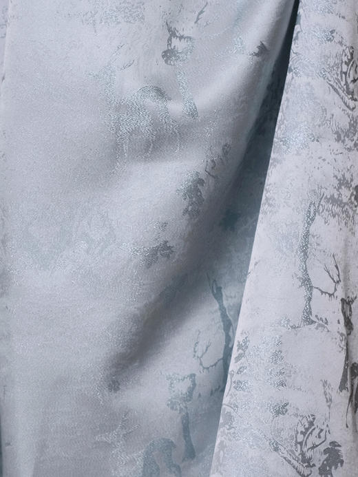 盛唐牡丹盛奢系列 | 手绣真丝女长裙 商品图3