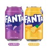 【新品限时购】芬达菠萝味/葡萄味碳酸饮料350ml/022561/022563 商品缩略图0