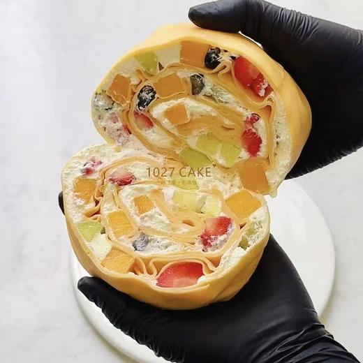1027CAKE  |  毛巾水果千层卷 芒果，杂果，桑葚莓果 （拍下备注口味） 商品图2