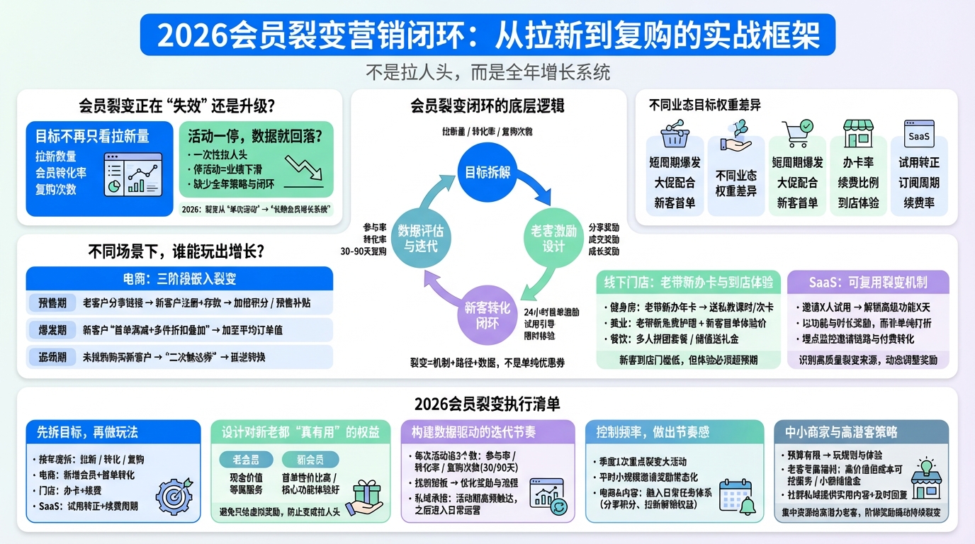 一、2026做会员裂变前，先想清楚哪些关键目标？