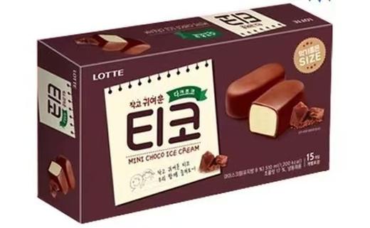 乐天替考达可冰淇淋510ml롯데티코다크초코510ml 商品图0