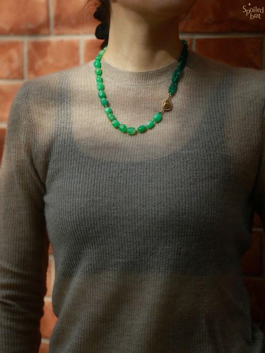 SpoiledBrat Jewelry澳洲玉绿玉髓项链 商品图6