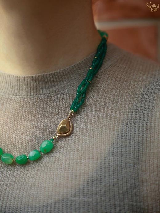 SpoiledBrat Jewelry澳洲玉绿玉髓项链 商品图5
