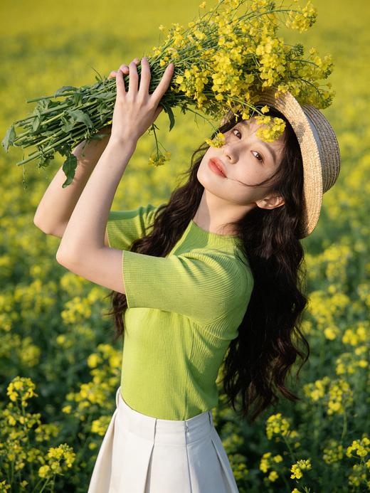 臣禾【无缝针织T】 德国扬子羊毛全成型打底针织衫S211091122 商品图2