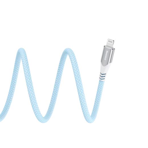 HUNTKEY航嘉 USB-C 编织数据线 60W 蓝色 1.5m 商品图1