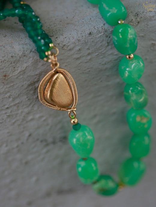 SpoiledBrat Jewelry澳洲玉绿玉髓项链 商品图9