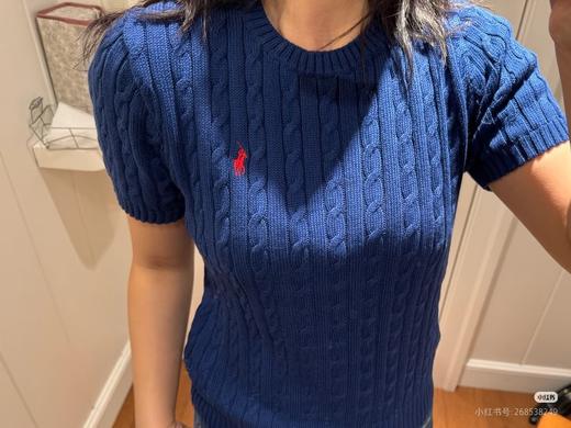 现货 拉夫劳伦老钱风针织短袖 商品图3
