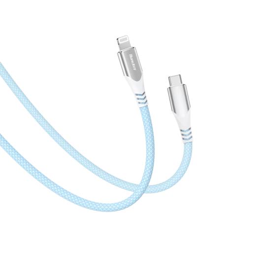 HUNTKEY航嘉 USB-C 编织数据线 60W 蓝色 1.5m 商品图2