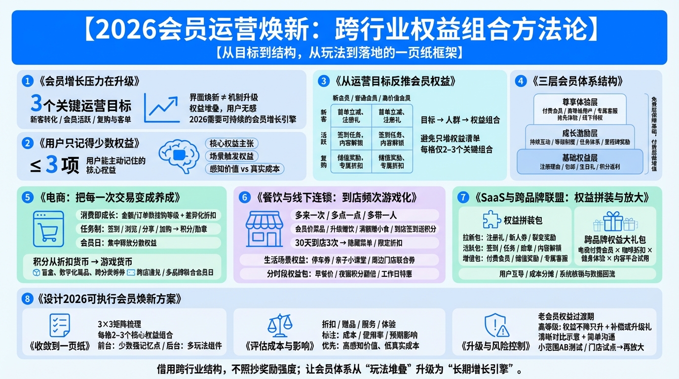 会员权益设计先想清什么？从目标到结构