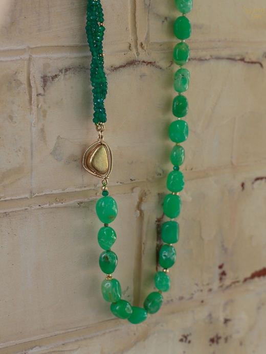 SpoiledBrat Jewelry澳洲玉绿玉髓项链 商品图4