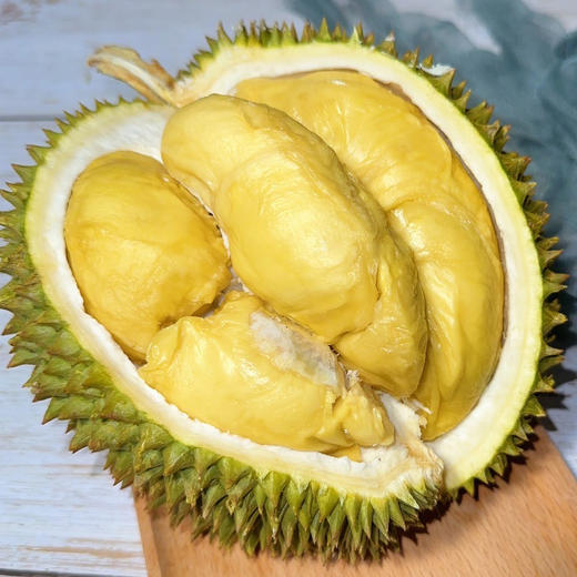 【泰国A级甲仑榴莲】口感醇厚/香气独特/口感细腻/生劈和无面单不售后 榴莲发的是7-8成熟，收到后需要先判断是否成熟，未熟需催熟 商品图3