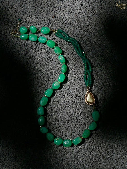 SpoiledBrat Jewelry澳洲玉绿玉髓项链 商品图8
