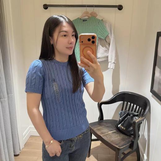 现货 拉夫劳伦老钱风针织短袖 商品图2