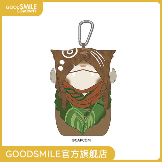 【GSC预售定金】怪物猎人：荒野 森狸人毛绒收纳袋 商品图0