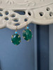 SpoiledBrat Jewelry绿玉髓绿松石耳环 商品缩略图0