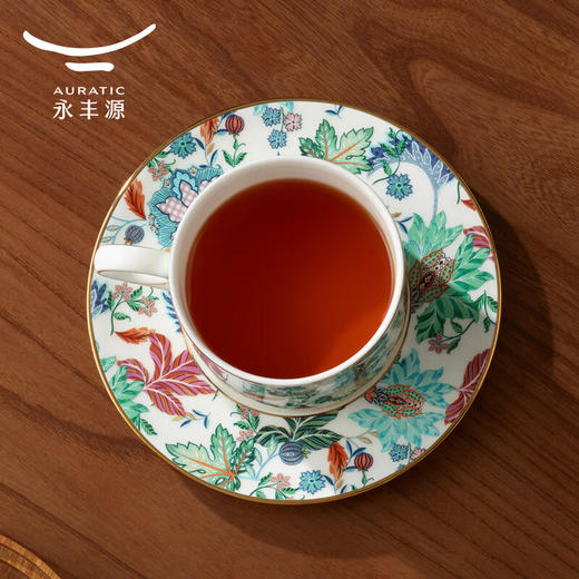 国瓷永丰源 幸福满园3头咖啡杯-白底花纸（200ml） 商品图3