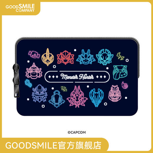 【GSC预售定金】怪物猎人 Mondefo系列 收纳包 霓虹主题 商品图0