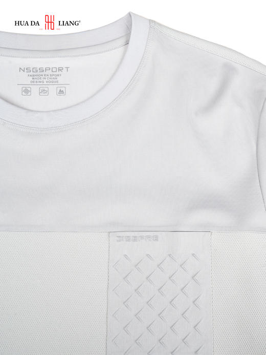 男装26春夏新品圆领左胸袋短袖T恤2219-GA5705 商品图4