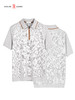 男装26春夏新品反领POLO半拉链短袖2277-G-6650 商品缩略图2