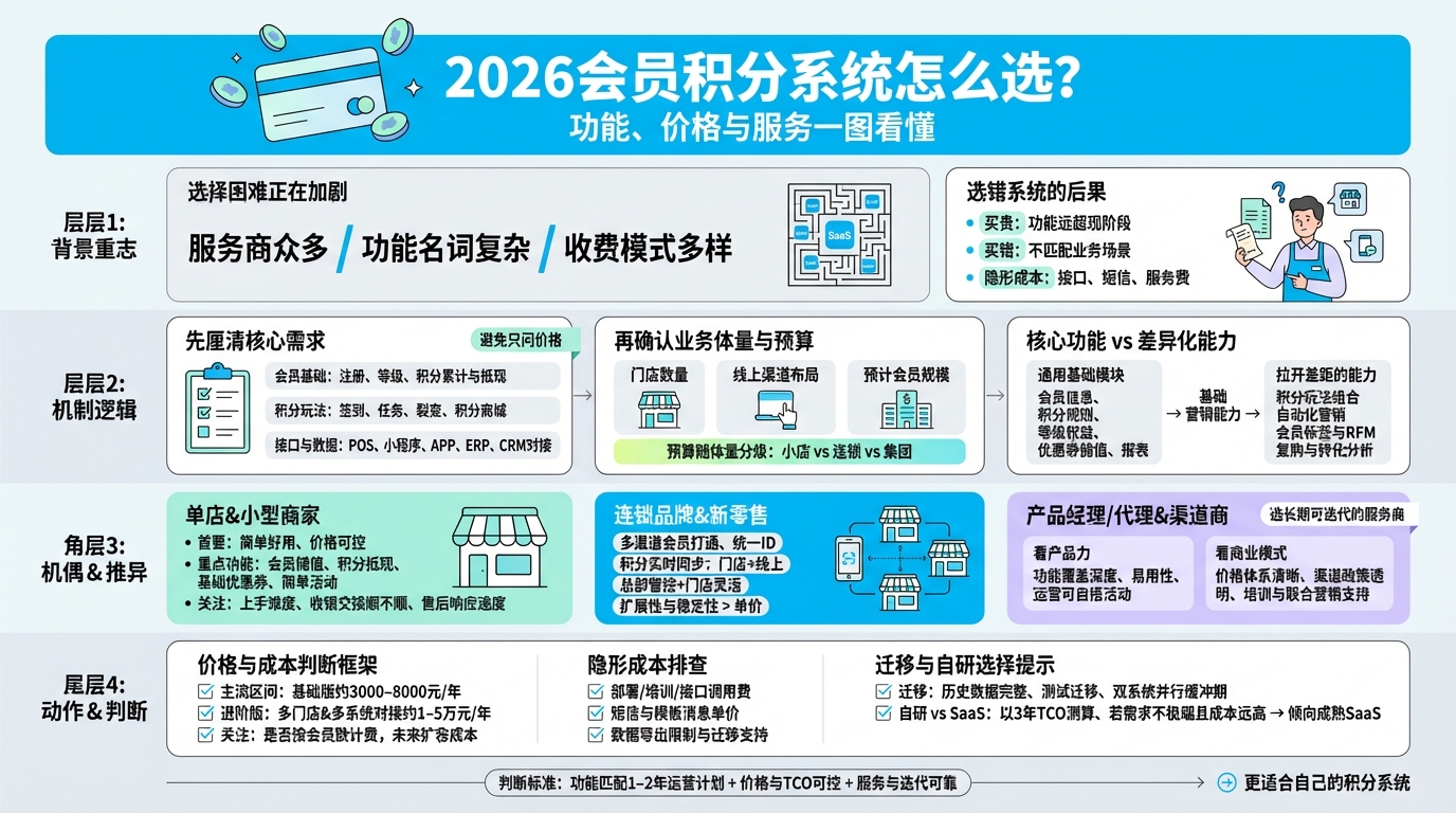 一、选择会员积分系统前，先厘清哪些核心需求？
