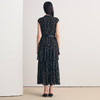 EITIE爱特爱法式复古波点气质圆领收腰连衣裙2026夏季新款8607328 商品缩略图4