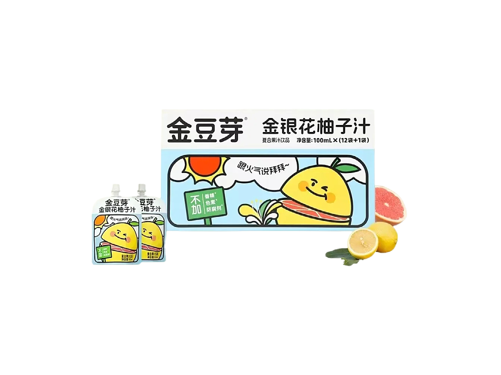 金豆芽 金银花柚子汁（袋装）