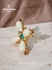北京仓｜Goossens Paris-Lagune-十字 岩石水晶 胸针［法国设计师］ 商品缩略图2
