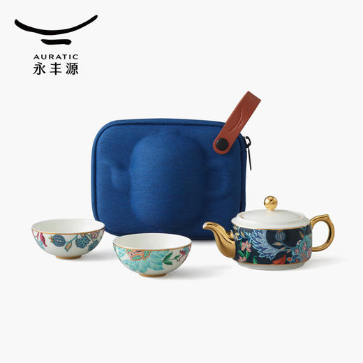 国瓷永丰源 幸福满园-4头旅行茶具(130ml) 商品图0
