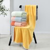 雅鹿9621双色珊瑚绒浴巾70*140cm 商品缩略图0