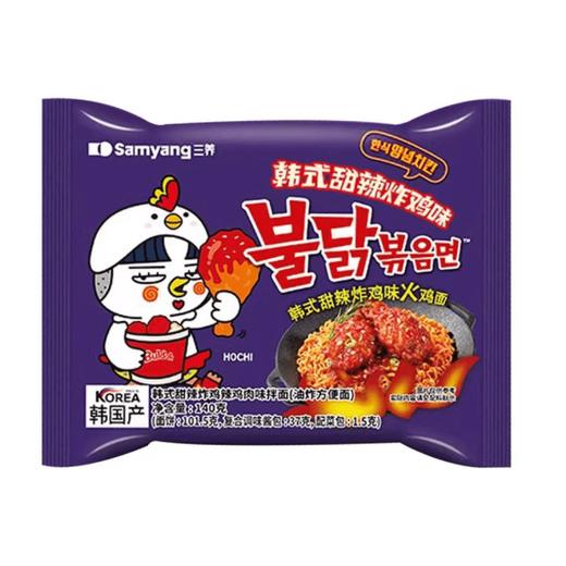 三养 火鸡面韩式甜辣炸鸡味140g 삼양 불닭볶음면한식양념치킨140g 商品图0