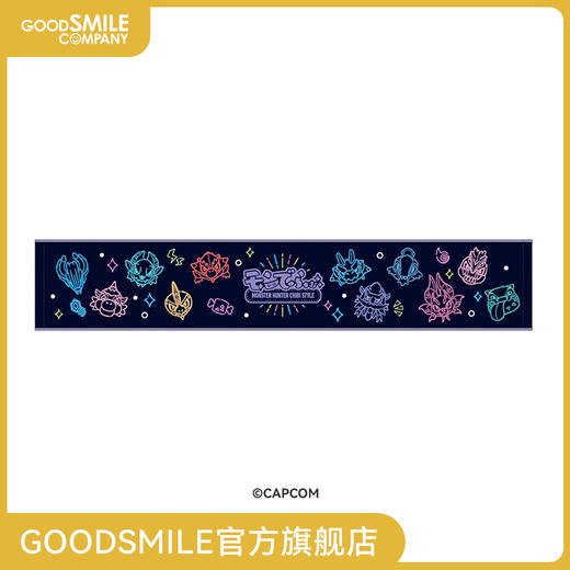 【GSC预售定金】怪物猎人 Mondefo系列 毛巾 霓虹主题 商品图0