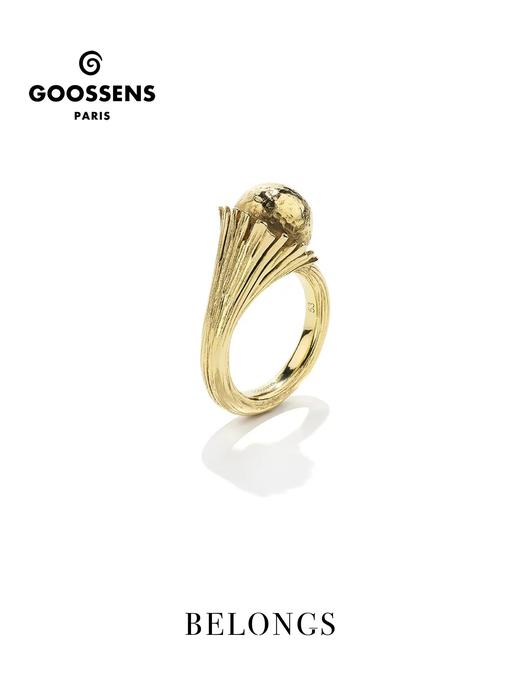 北京仓｜Goossens Paris-CELESTE-星轨流光 彗星 金色 纹理 戒指［法国设计师］ 商品图0